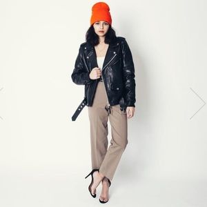 NWT FIRST MFG Rockstar Leather Jacket - SIZE SMALL